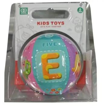 Szuperpuha bébicsörgő labda , 12 cm kép