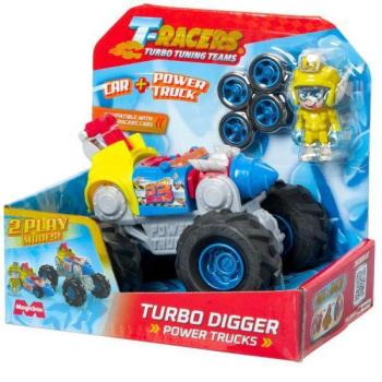 T-Racers: 2 az 1-ben szuperterepjáró figurával - Turbo Digger kép