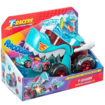 T-Racers: Óriás kék cápajárgány figurával kép