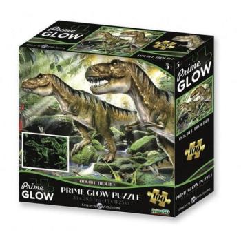 T-Rex fluoreszkáló 100 db-os puzzle kép