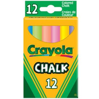 Táblakréta 12 db-os szines - Crayola kép