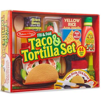 Taco és Tortilla ételkészítő játékszett - Melissa & Doug kép