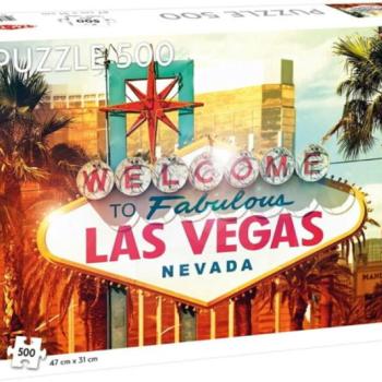 Tactic- Üdvözöljük Las Vegas-ban ! puzzle, 500 db-os kép