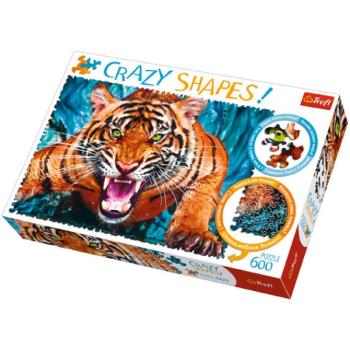 Támadó tigris 600db-os puzzle - Trefl kép