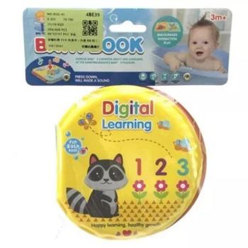 Tanuld a számokat fürdőkönyv kép