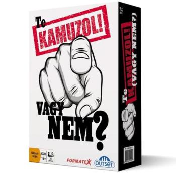 Te kamuzol! Vagy nem? társasjáték kártyákkal kép