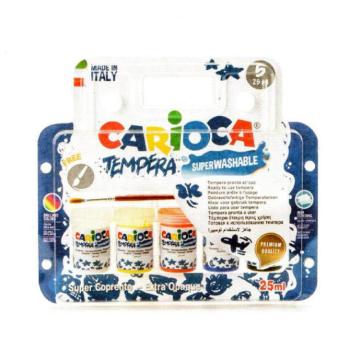 Tempera készlet 5db - Carioca kép