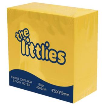 The Littlies: Sárga színű 400 lapos jegyzettömb 75x75mm kép