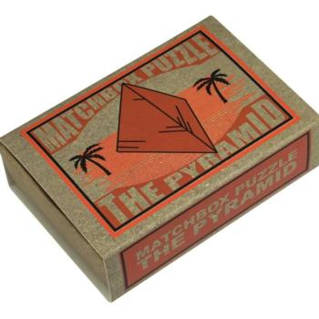 The Pyramid Matchbox Professor Puzzle ördöglakat kép