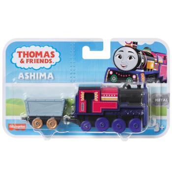 Thomas és barátai: Ashima fém mozdony szeneskocsival - Mattel kép