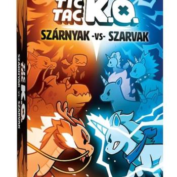 Tic Tac K.O.: szárnyak vs szarvak társasjáték kép