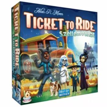 Ticket to Ride: Szellemvonat társasjáték kép