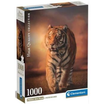 Tigris HQC 1000db-os puzzle poszterrel - Clementoni kép