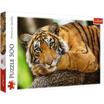 Tigris portré 500db-os puzzle - Trefl kép