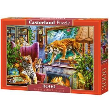 Tigrisek életre kelnek 3000db-os puzzle - Castorland kép