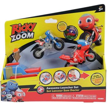 Tomy: Ricky Zoom - Kilövő szett két kismotorral kép