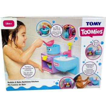 Tomy: Toomies 2 az 1-ben buborékkészítő konyha fürdőjáték szett kép