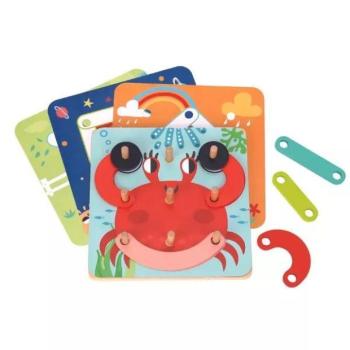 Tooky Toy: Első kreatív kirakóm fából kép