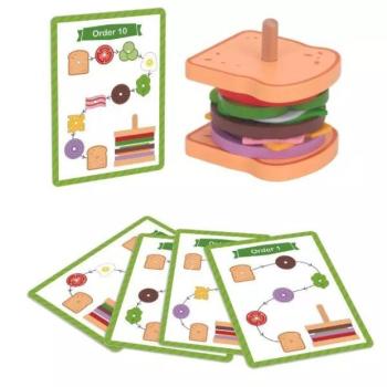 Tooky Toy: Fa szendvicskészítő készlet kép