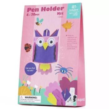 Tooky Toy: Készítsd magad bagoly ceruzatartó - 20 db-os kép