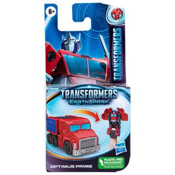 Transformers Earthspark egylépésben átalakuló Optimus Prime figura 6cm - Hasbro kép