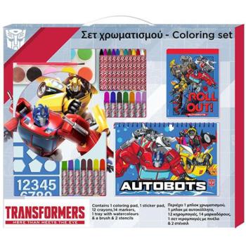 Transformers színező szett 54x27cm kép