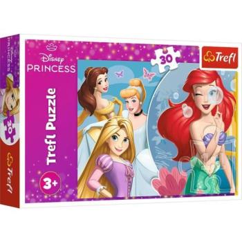 Trefl: Csodálatos Disney hercegnők - 30 darabos puzzle kép
