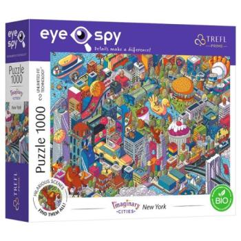 Trefl Eye Spy: Imaginary cities, New York - 1000 darabos puzzle kép