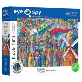 Trefl Eye Spy: Sneaky Peekers, Amszterdam - 1000 darabos puzzle kép