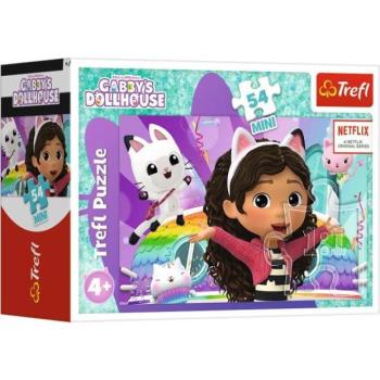 Trefl: Gabi babaháza, Gabival mindig vidám a játék - 54 darabos puzzle kép