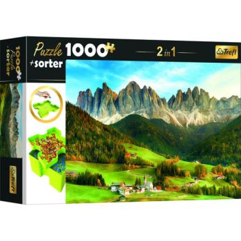 Trefl: Hegyvidék puzzle - 1000 darabos + szortírozó tálca kép