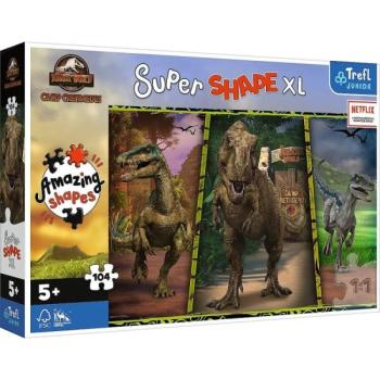 Trefl: Jurassic World - Színes dinók XL puzzle - 104 darabos kép