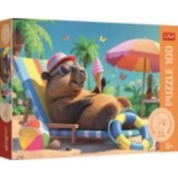 Trefl: Kapibara - 100 darabos puzzle kép