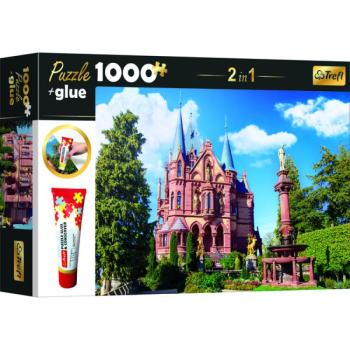 Trefl: Kastély puzzle - 1000 darabos + ragasztó kép