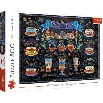 Trefl: Kávéidő puzzle - 500 darabos kép