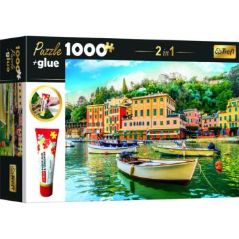 Trefl: Kikötő puzzle - 1000 darabos + ragasztó kép