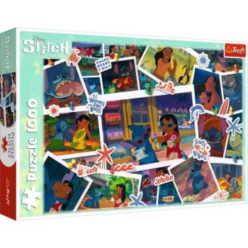 Trefl: Lilo&amp;Stitch édes emlékek puzzle - 1000 darabos kép