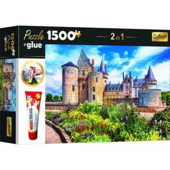 Trefl: Loire menti kastély puzzle ragasztóval - 1500 darabos kép