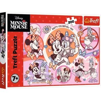 Trefl: Minnie egér - 200 darabos puzzle kép