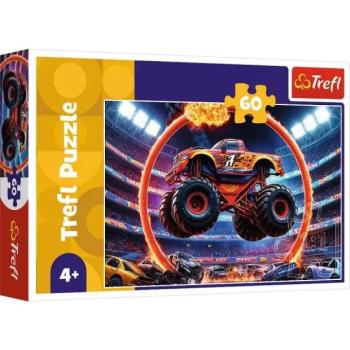 Trefl: Monster Truck - 60 darabos kirakó kép