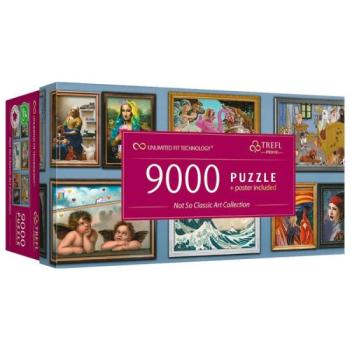 Trefl: Őrült művészetek - 9000 darabos puzzle szett kép