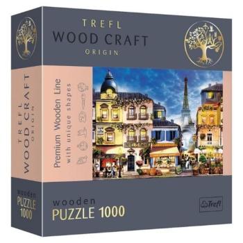 Trefl Puzzle Wood Craft: Francia utca – 1000 darabos puzzle fából kép