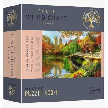 Trefl Puzzle Wood Craft: New York-i látványosságok – 500+1 darabos puzzle fából kép