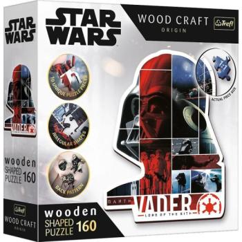 Trefl Puzzle Wood Craft: Star Wars, Darth Vader - 160 darabos puzzle fából kép