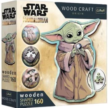 Trefl Puzzle Wood Craft: Star Wars, Grogu - 160 darabos puzzle fából kép