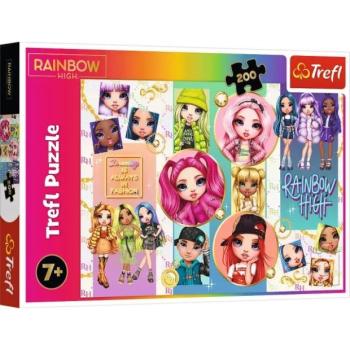 Trefl: Rainbow High - 200 darabos puzzle kép