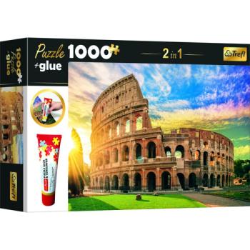 Trefl: Róma, Colosseum puzzle - 1000 darabos + ragasztó kép