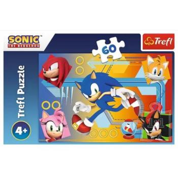 Trefl: Sonic, a sündisznó - 60 darabos puzzle kép