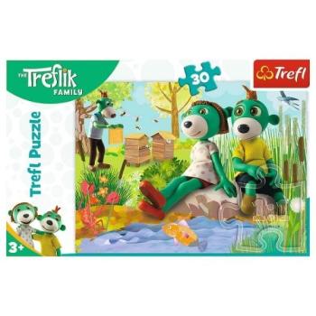 Trefl Treflik: Treflik a tónál – 30 darabos puzzle kép