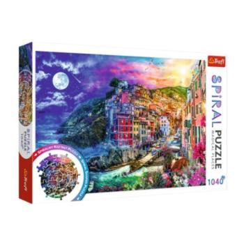 Trefl: Varázslatos öböl spirál puzzle - 1040 darabos kép